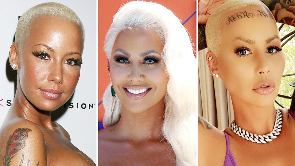 amber rose old pictures