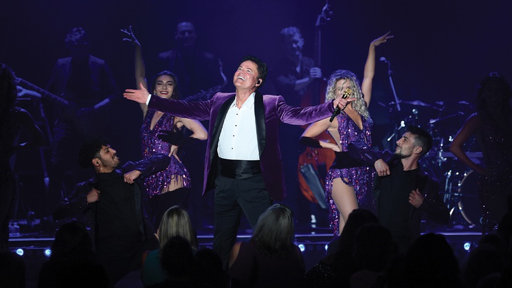 donny osmond show in las vegas