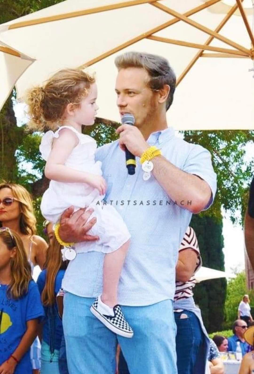 sam heughan daughter