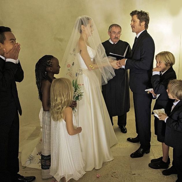 angelina jolie jonny lee miller wedding