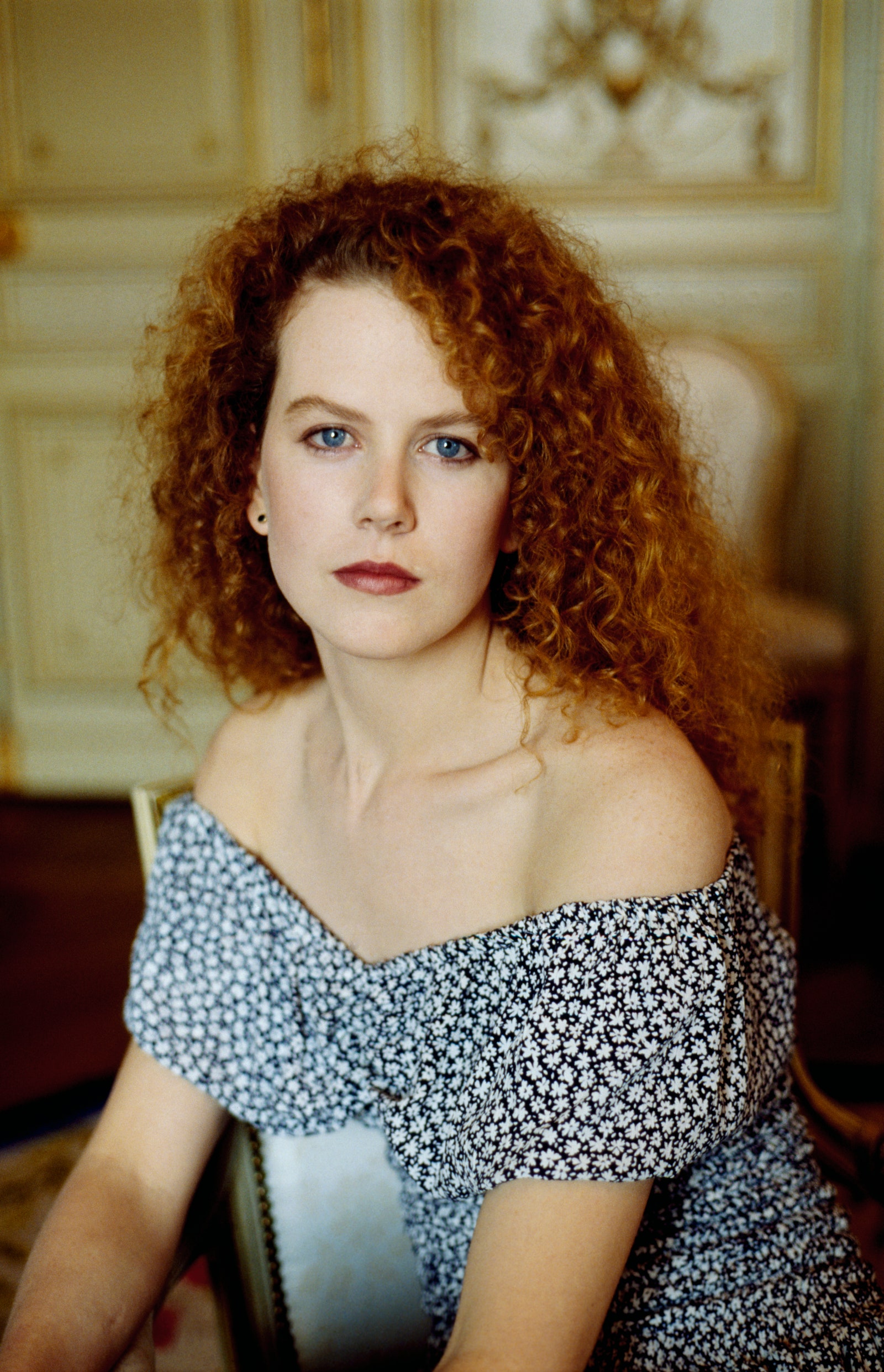 nicole kidman with curly hair